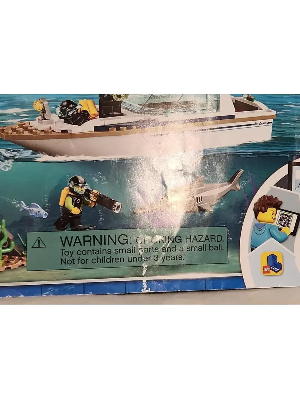Lego 60221 Diving Yacht Boat Instruction Book Only